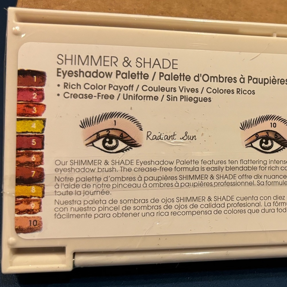 NWOT FLOWER BEAUTY SUNS BLAZING EYESHADOW PALETTE - Picture 3 of 3